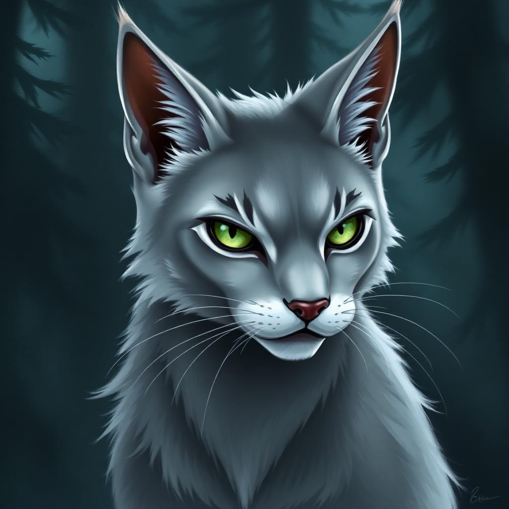Needletail portrait — Krijger